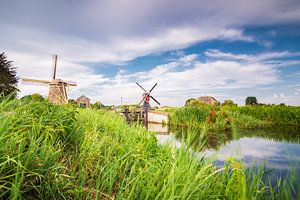 De twee molens van Oud Zuilen (Maarssen/ Utrecht) van Michel Geluk