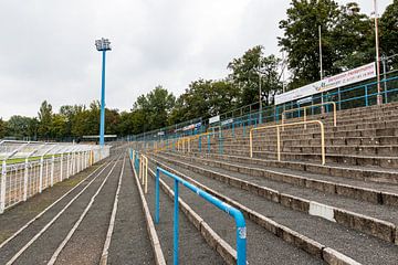 Bruno-Plache-Stadion, stadion van Lok Leipzig van Martijn Mur