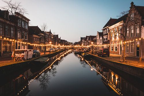 Alkmaar grachten reflectie