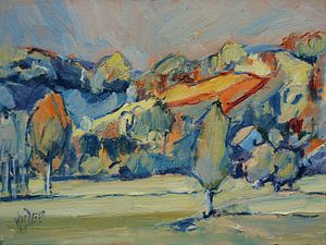 The red vineyard