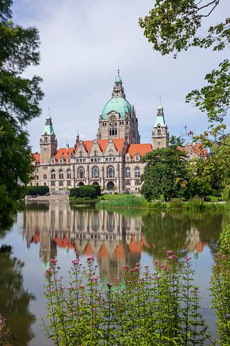 Neues Rathaus mit Maschteich