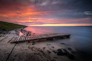 Lever du soleil en Zélande