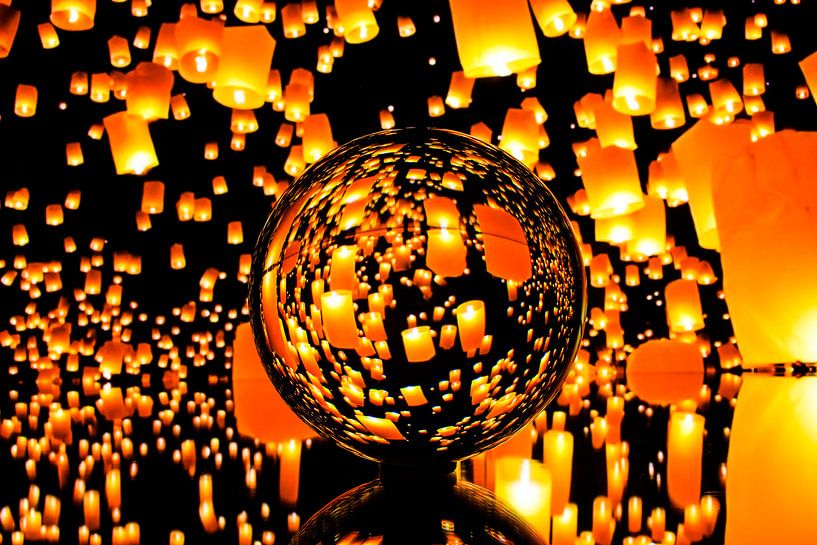 Lensball Fantasy Wensballon 001 van De FotoBakker