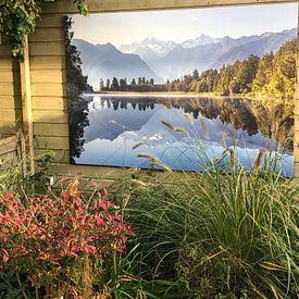 Customer photo: Matheson Lake, Mirror Lake by WvH, on canvas