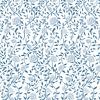 Bloemen boeket - Wit & Blauw van Studio Hinte