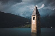 De verdronken kerk in een stuwmeer van StephanvdLinde thumbnail