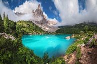 Lago di Sorapis in de Dolomieten van Jean Claude Castor thumbnail