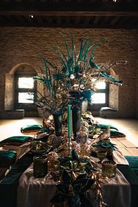 Noël au château de Gravensteen | dîner de Noël | photographie de voyage