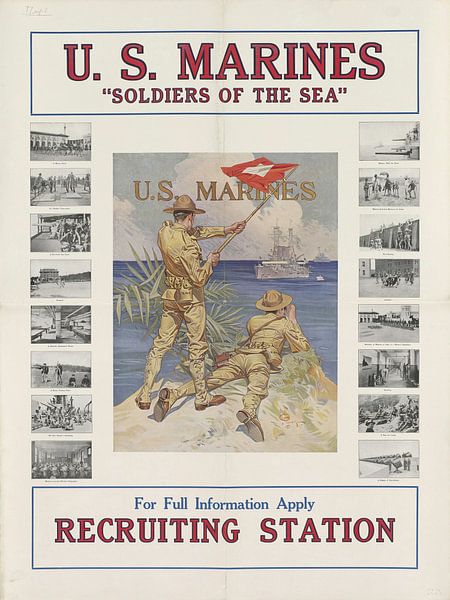 US-Marines - Soldaten der See, 1914-1918 von Atelier Liesjes