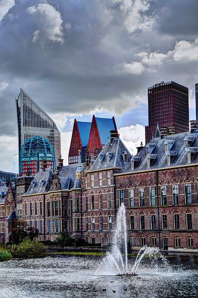Binnenhof Den Haag Nederland van Hendrik-Jan Kornelis