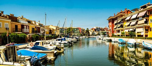 Panorama haven Sa platja in Valencia Spanje