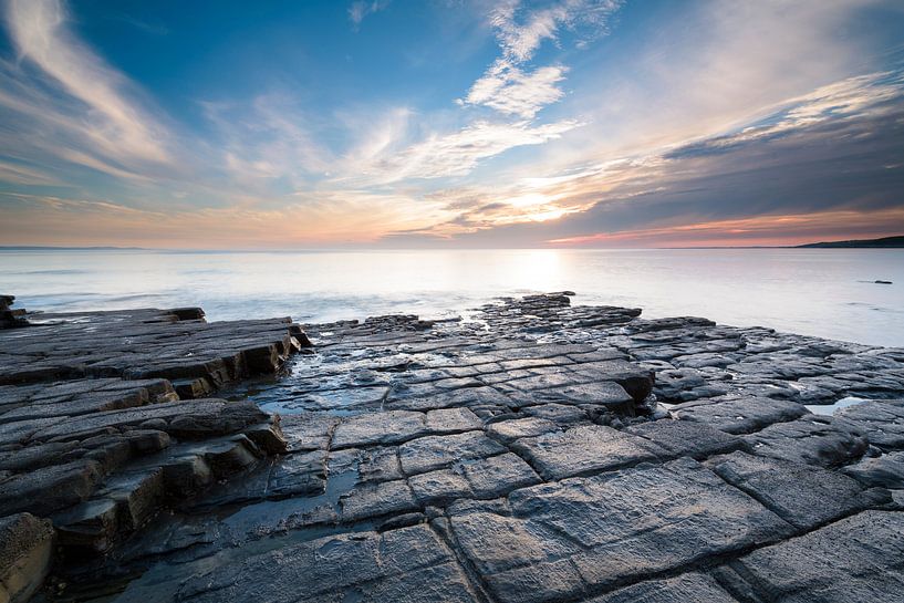 Traeth Mawr, near Monknash, Vale of Glamorgan, South Wales by Herman Schutte