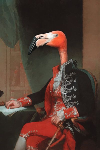 Lord Flamingo by Jonas Loose