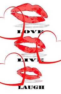 Love,Live,Lough2 von Roswitha Lorz