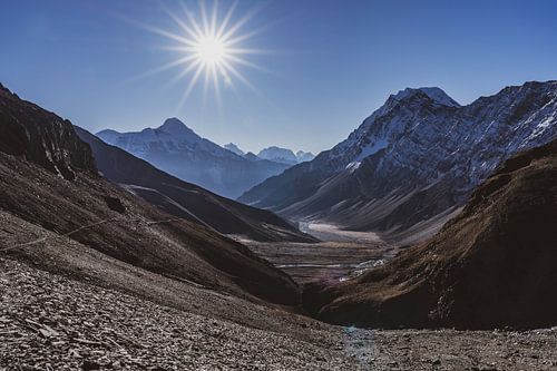Sonnenaufgang Himalaya Nepal von Tessa Louwerens