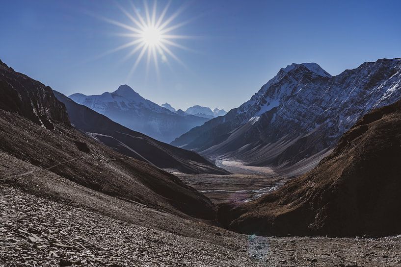 Lever de soleil Himalaya Népal par Tessa Louwerens
