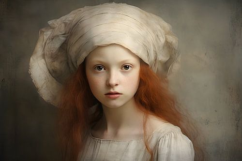 Girl with bonnet