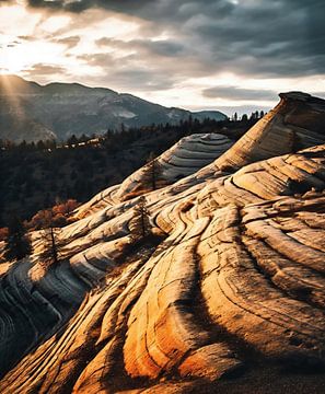 Herbst im Yosemite Nationalpark von fernlichtsicht