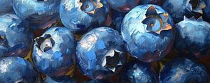 Blaubeeren malen