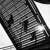 Treppe und Silhouetten Nimwegen von FUNKYPIX