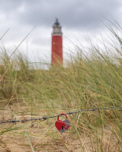 I heart Texel! Vuurtoren Texel van Annette Roijaards