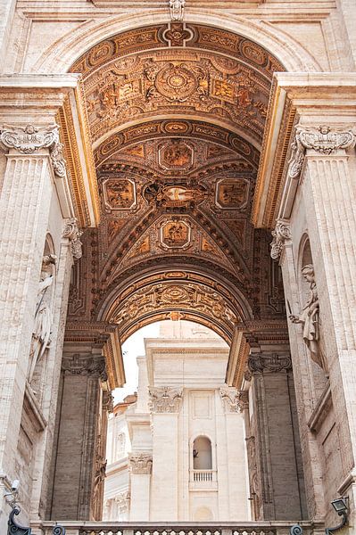 Gouden  plafond in Vaticaanstad by Anouschka Hendriks