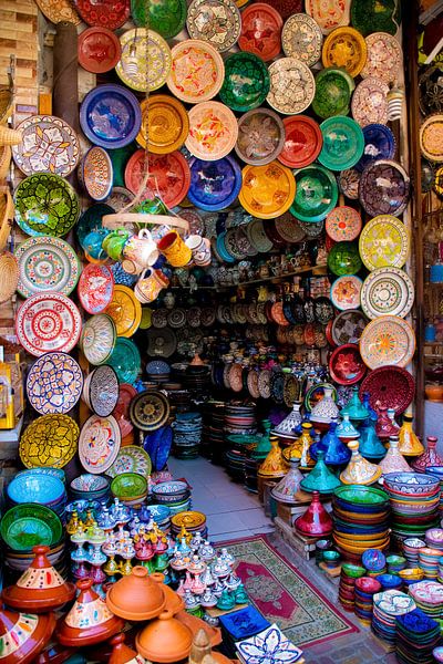 Prachtige kleuren foto Marokko 2019 van Sanne Van der avoird