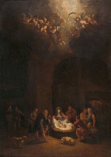 L'adoration des bergers, Pieter Bout par Des maîtres magistraux