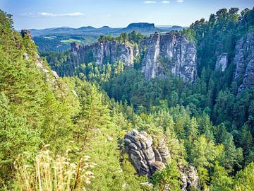 Elbe Sandstone Mountains - Pavilion view by t.ART