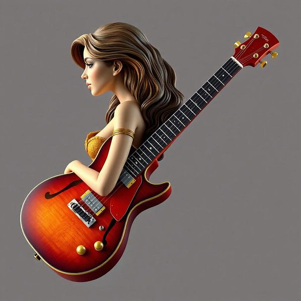 Muzikale stenen dame van New Media Art 4U2C