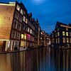 de hangende huizen van Amsterdam van Sjon de Mol