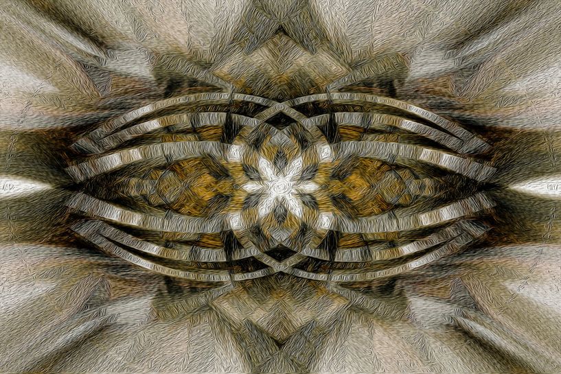 Twirl creation in subtle colours by Puravida - Photography and photo art