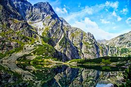Czarny Staw pod Rysy (lac noir sous la montagne Rysy) .