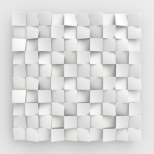 Weiße schiefe Kacheln