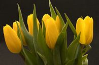 Gelber Tulpenstrauß, Liebe zu Blumen von Jolanda de Jong-Jansen Miniaturansicht