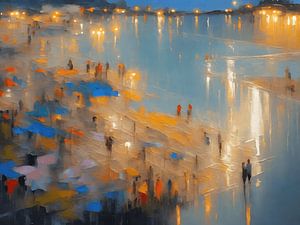 Abstrakter Strand