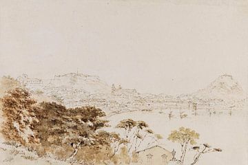 Thomas Boswall Watson-Uitzicht op Macao vanuit Penha Hill