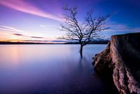 Evening mood at the Möhnesee
