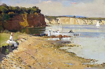 Tom Roberts, Schlummerndes Meer, Mentone - 1887