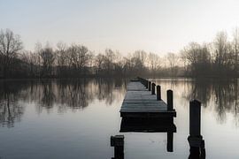 Winter morning - Geulstrand, Valkenburg aan de Geul