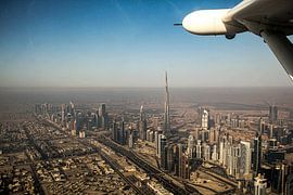 Burj Khalifa, Dubai skyline, Verenigde Arabische Emiraten van Travel Tips and Stories