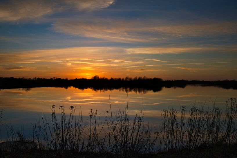 Sunset in the Bargerveen by Miny'S