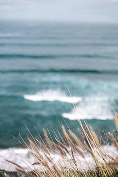 Meerblick | Naturfoto Küstenmeer | Bunte Reisefotografie Teneriffa Spanien von HelloHappylife