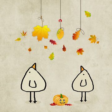 Autumn is here! Piepvogel by Marion Tenbergen