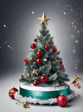 kerstboom van hisam colours