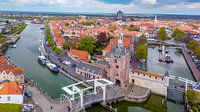 Zierikzee vanaf boven