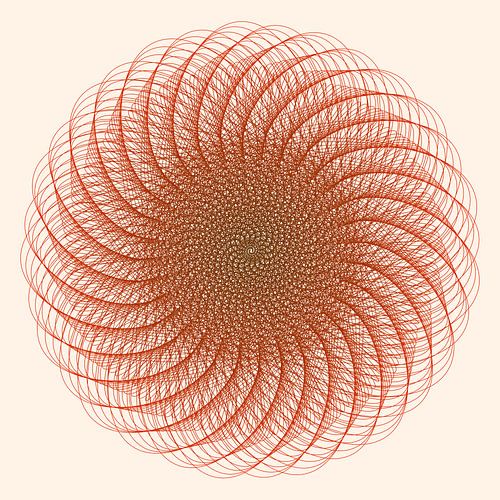 Organic Parametric Curve, no.2