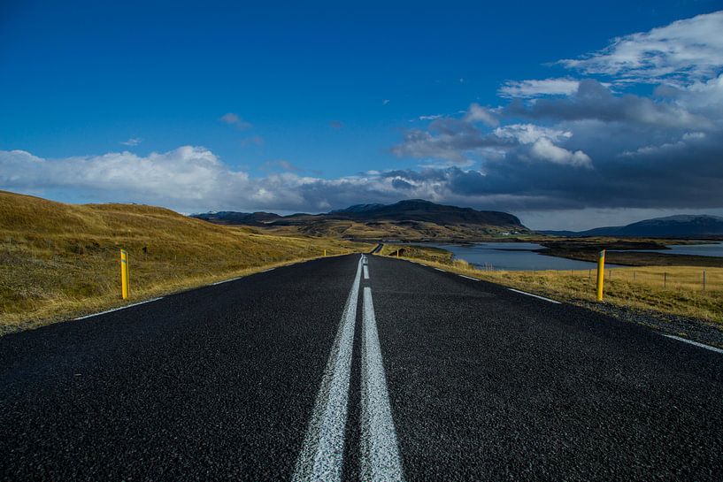 Iceland Road van Freek van den Driesschen