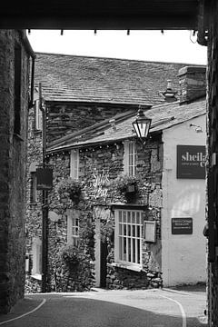 Quaint Backstreet Ambleside, Cumbria, Engeland van Imladris Images