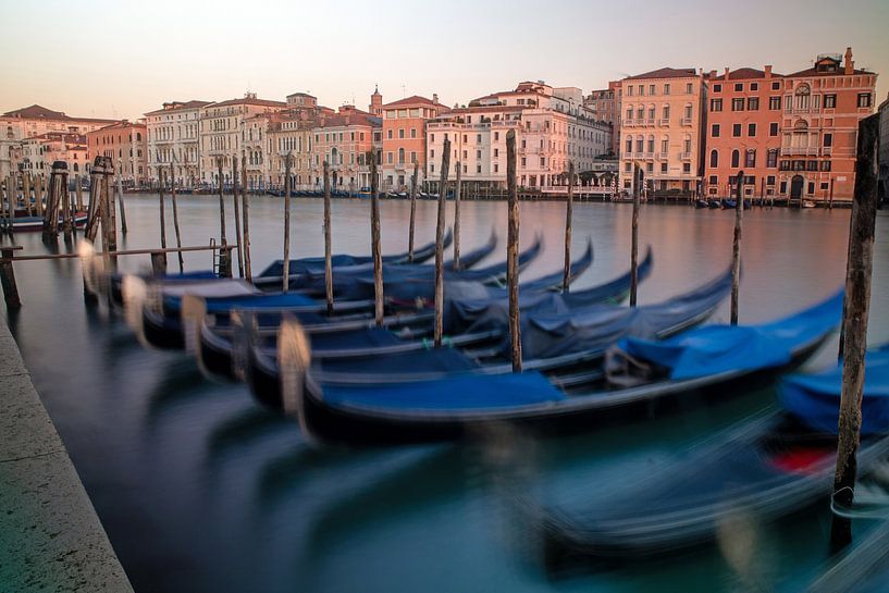Venice - Sunrise at the Fondamenta Salute by t.ART